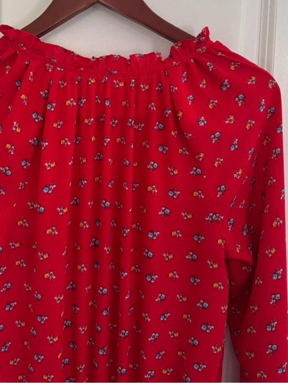 Gap Floral Ruffle Dress - Picture 12 of 13
